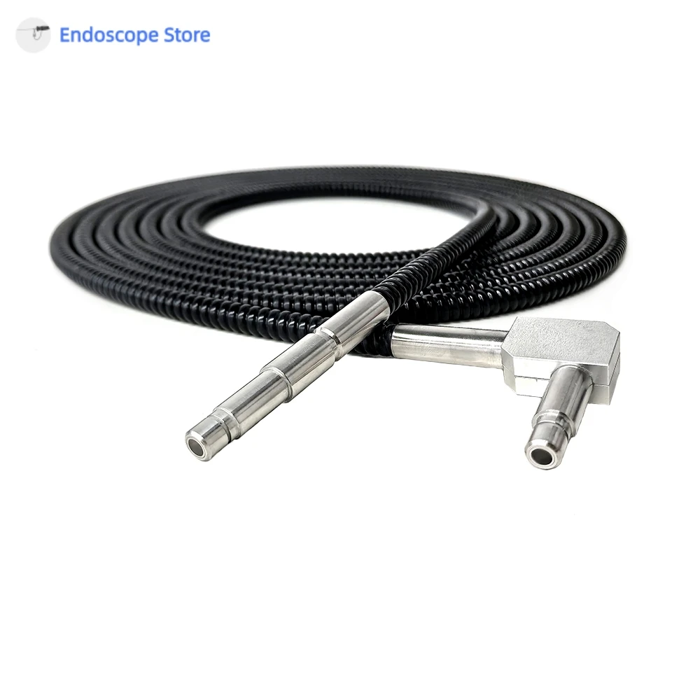 High Transmit For MollerInterface Right Angle 90° Medical Microscope Microscopy Light Optical Fibers Cables Autoclave Customized