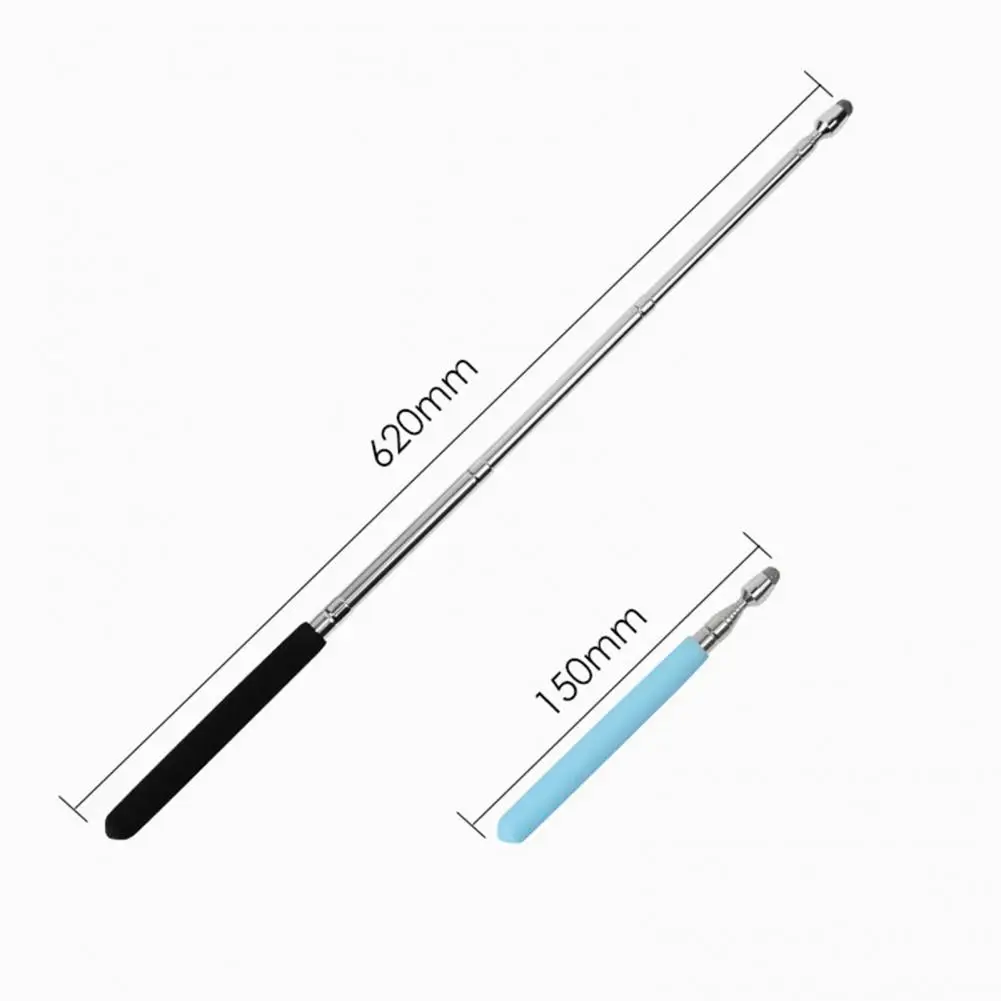 Telescopic Teacher Pointer Anti slip Portable Handheld Whiteboard Capacitive Presenter Stick Classroom Supplies