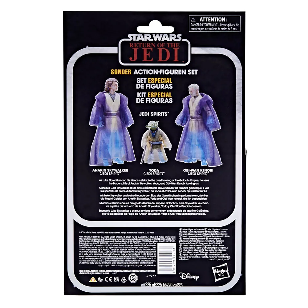 [In-Stock] Hasbro STAR WARS The Vintage Collection Jedi Spirits (Anakin Skywalker, Yoda, Obi-Wan Kenobi) Exclusive 3.75-Inch Toy - view 2