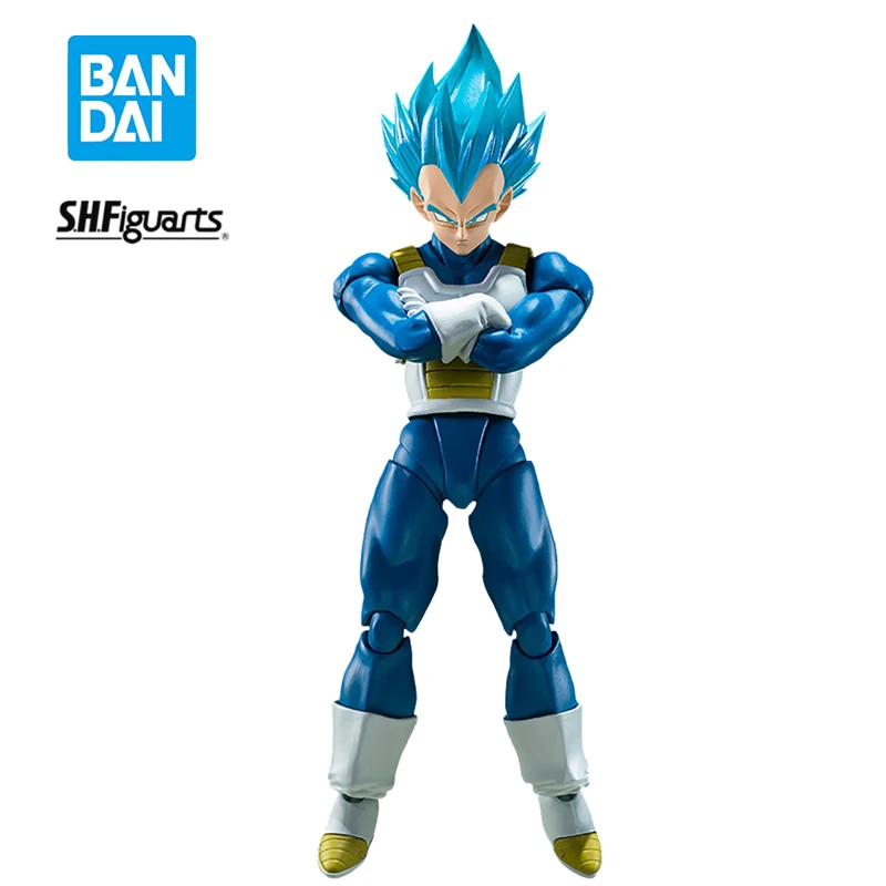 

В наличии Bandai SHFiguart Dragon Ball Super Vegeta SSGSS Unwavering Saiyan Pride оригинальная фигурка аниме модель игрушки 13,5 см