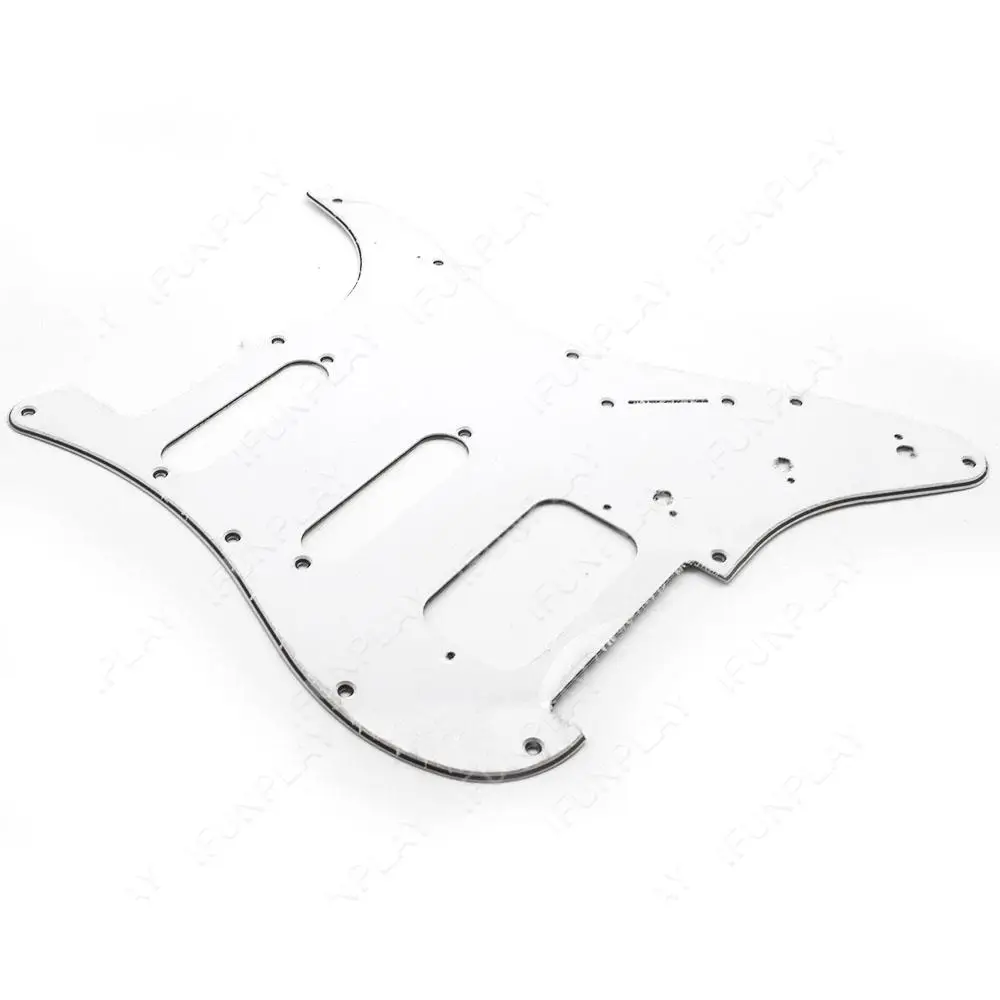 11 فتحة ST الغيتار الكهربائي Pickguard SSH الغيتار خدش لوحة مع مسامير Pickguard لملحقات الغيتار الكهربائي ST