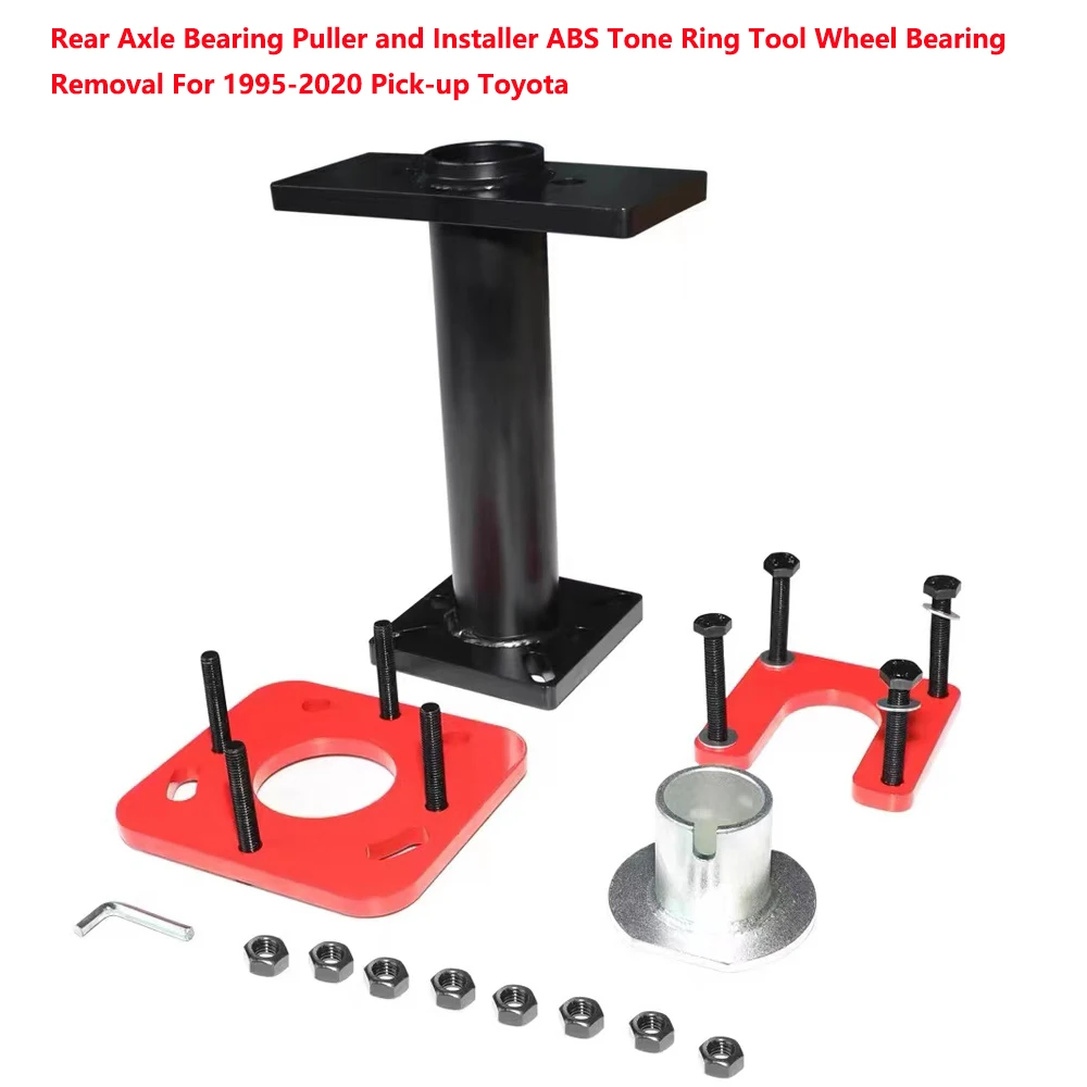 

Rear Axle Bearing Puller and Installer ABS Tone Ring Tool Wheel Bearing Removal For 1995-2020 Pick-up Toyota