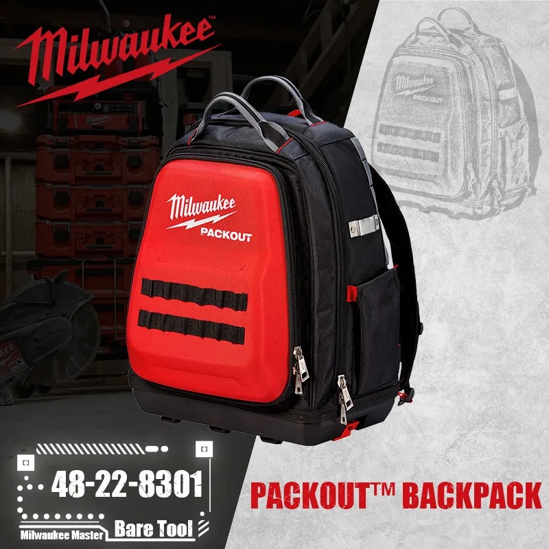 Milwaukee 48-22-8301 PACKOUT™ Backpack Tool Bag Power Tool Accessories