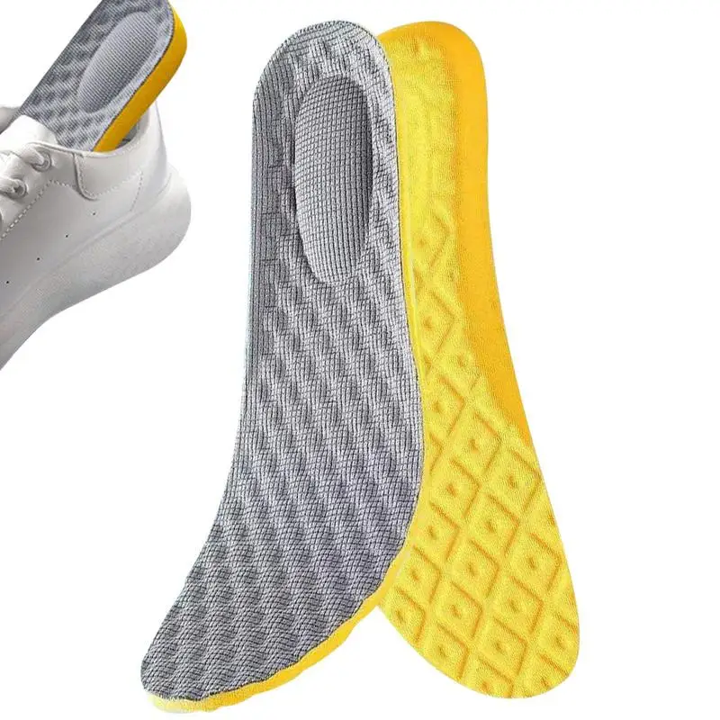 Memory Foam Insoles For Shoes Sole Mesh Deodorant Breathable Cushion Running Insoles For Feet Orthopedic Breathable Eva Insoles