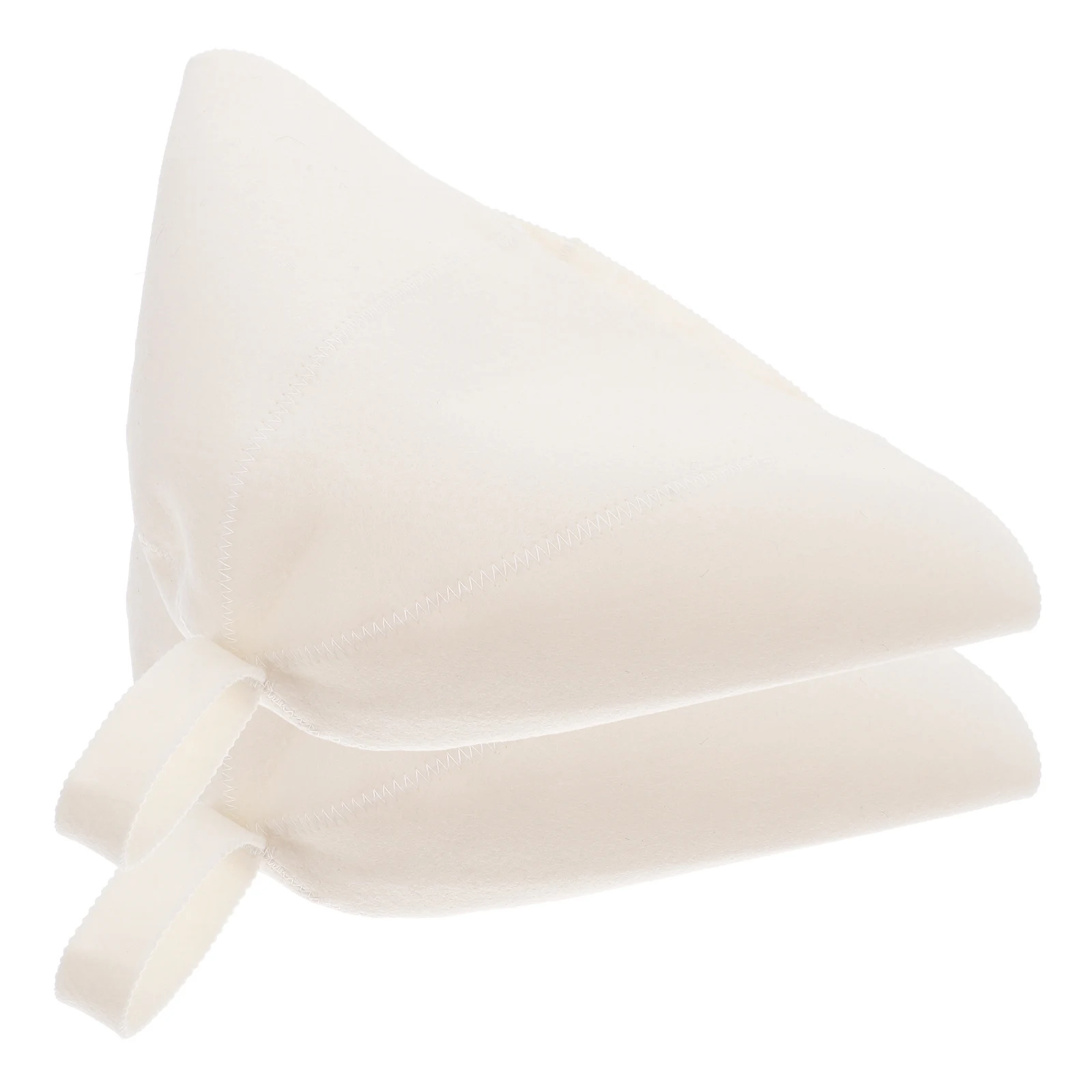 

2Pcs Felt Sauna Hat Thickened Moisture-Absorbing Dry Heat Insulation for Sauna Bathing Portable Stylish Supple Head Cover