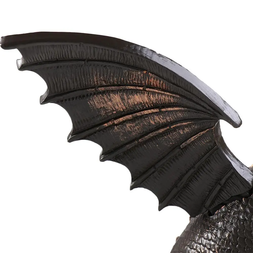 

Реалистичная садовая статуя дракона-фонтана из смолы с узором дракона, ретро-фонтан с распылением воды, декор для пруда