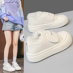 Winter Women's Plus Velvet Low Top Sneakers New Keep Warm Increase Height Platform Shoes for Women Outdoor Casual Walking Shoes