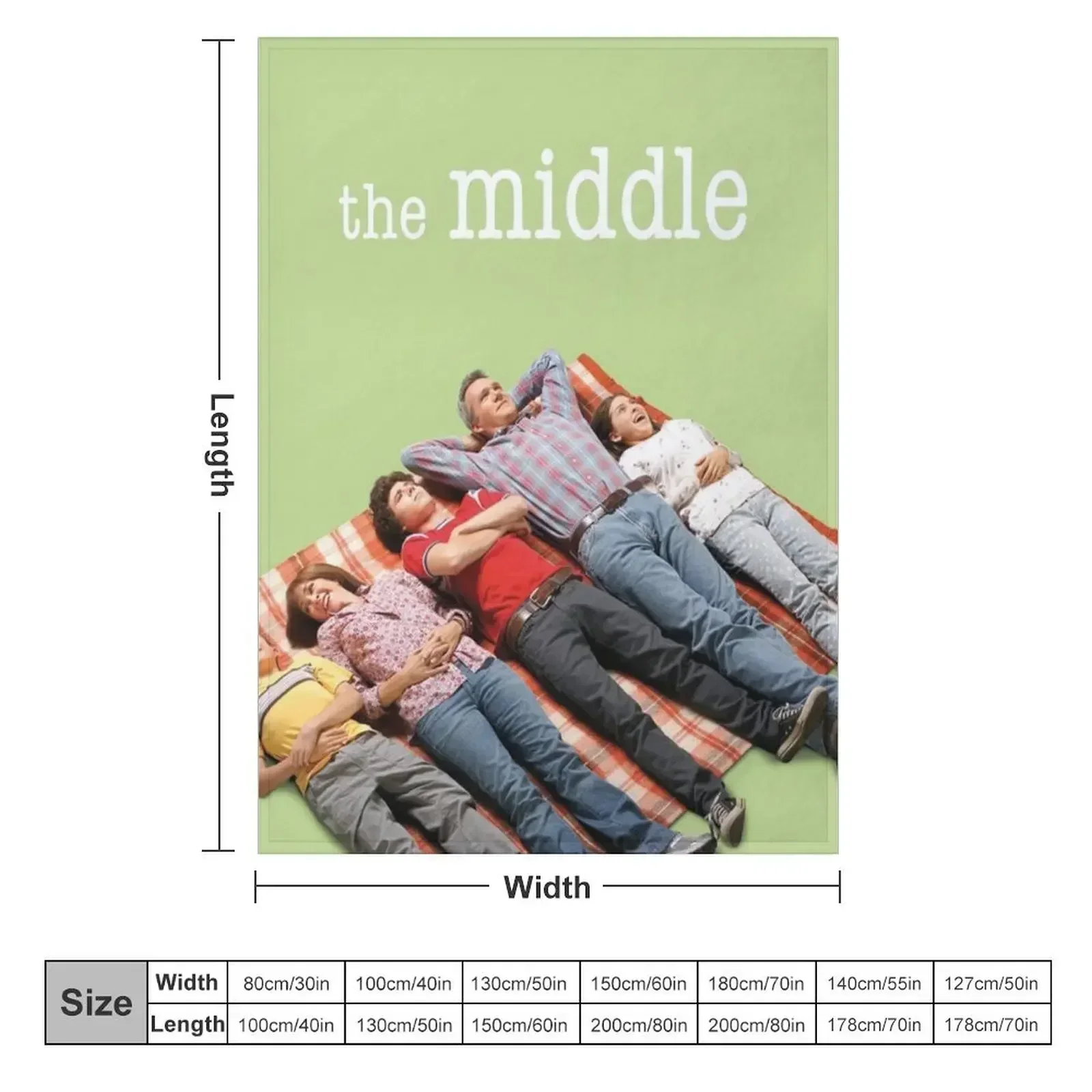 The Middle TV Show Throw Blanket Luxury Soft Beds Fashion Sofas Thermals For Travel Blankets