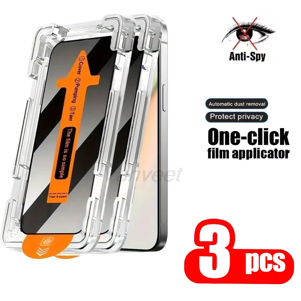 

1-3PCS Dust Free Installation Screen Protector For Xiaomi 14T 15T Pro 15T 14T Pro 11 Lite 11X 10i 13T 12T Tempered Glass Privacy