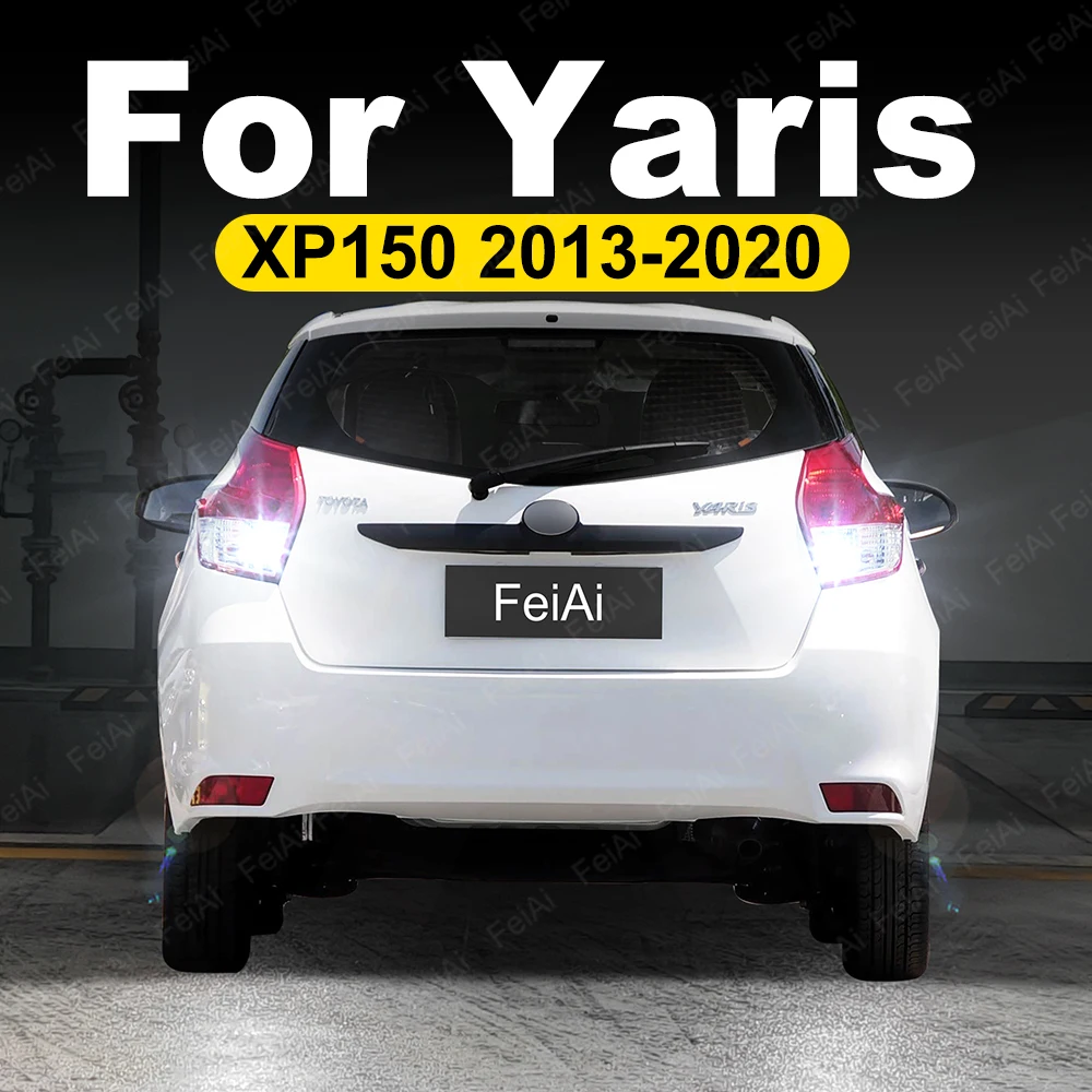 

LED Reverse Lights For Toyota Yaris XP150 Accessories 2013 2014 2015 2016 2017 2018 2019 2020 Yaris P15 Reversing Backup Light