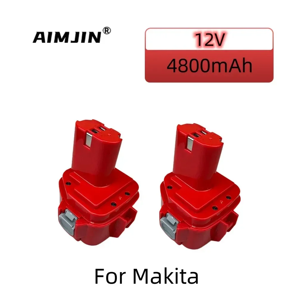 

Replacement Battery for Makita 12V 4800mAh Ni MH Rechargeable Battery Power Tools Bateria PA12 1220 1222 1235 1233S 6271D L50