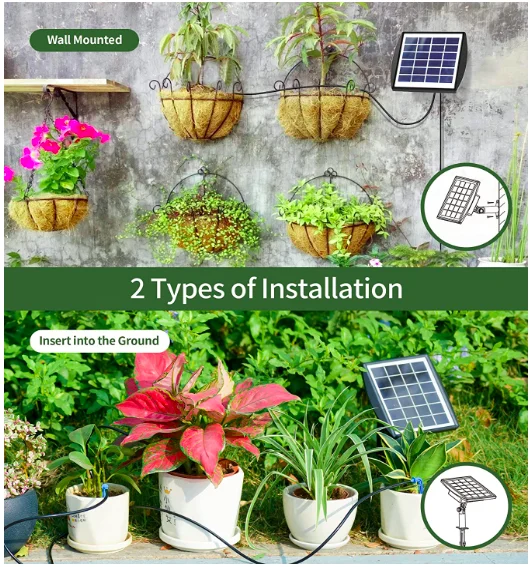 Solar Pump for Irrigation Auto - Automatic Watering Pump Indoor Plants recension och pris