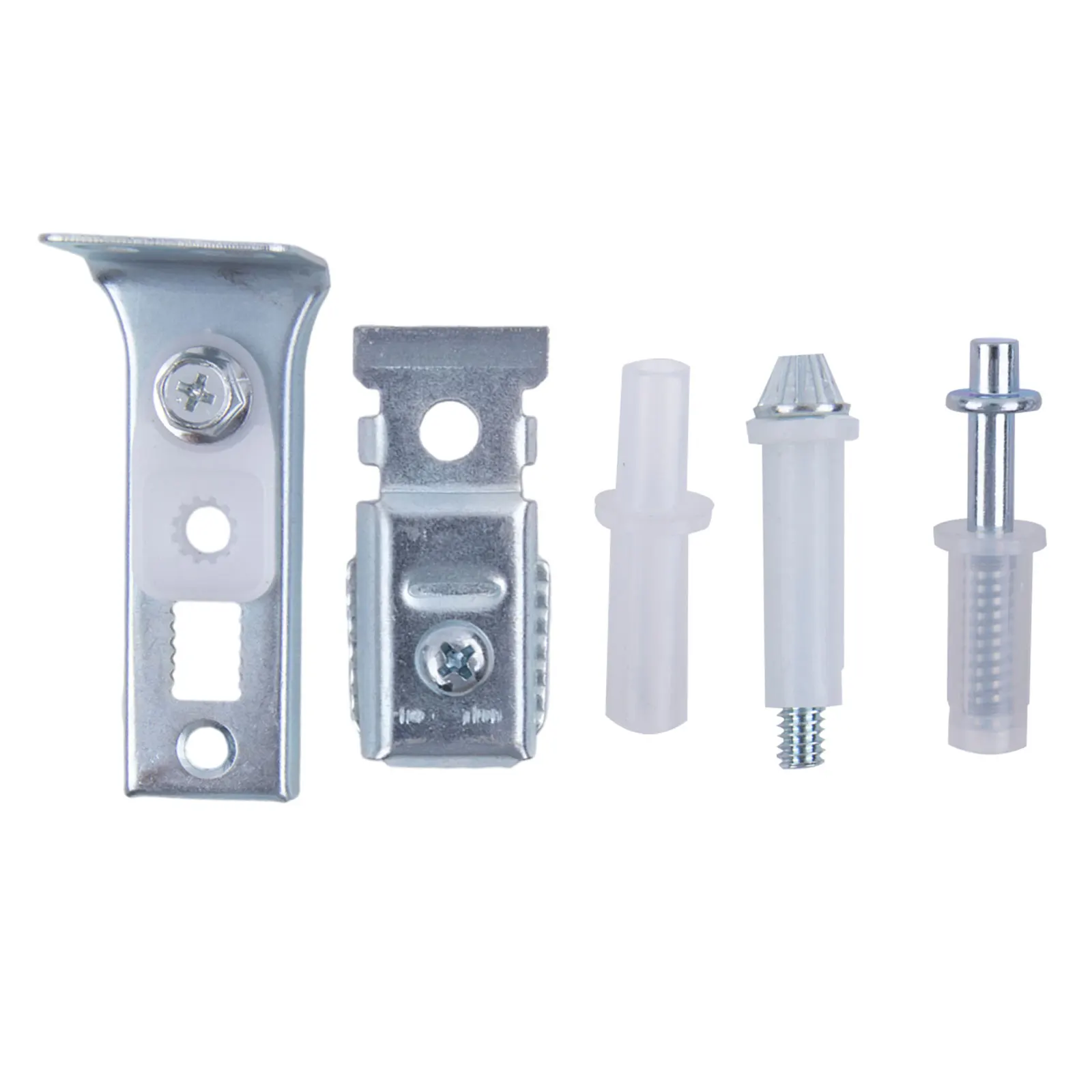 Repair Tools Door Hardware Kits New Nylon Parts Replacements Silver Useful White Accessories For Folding Pocket
