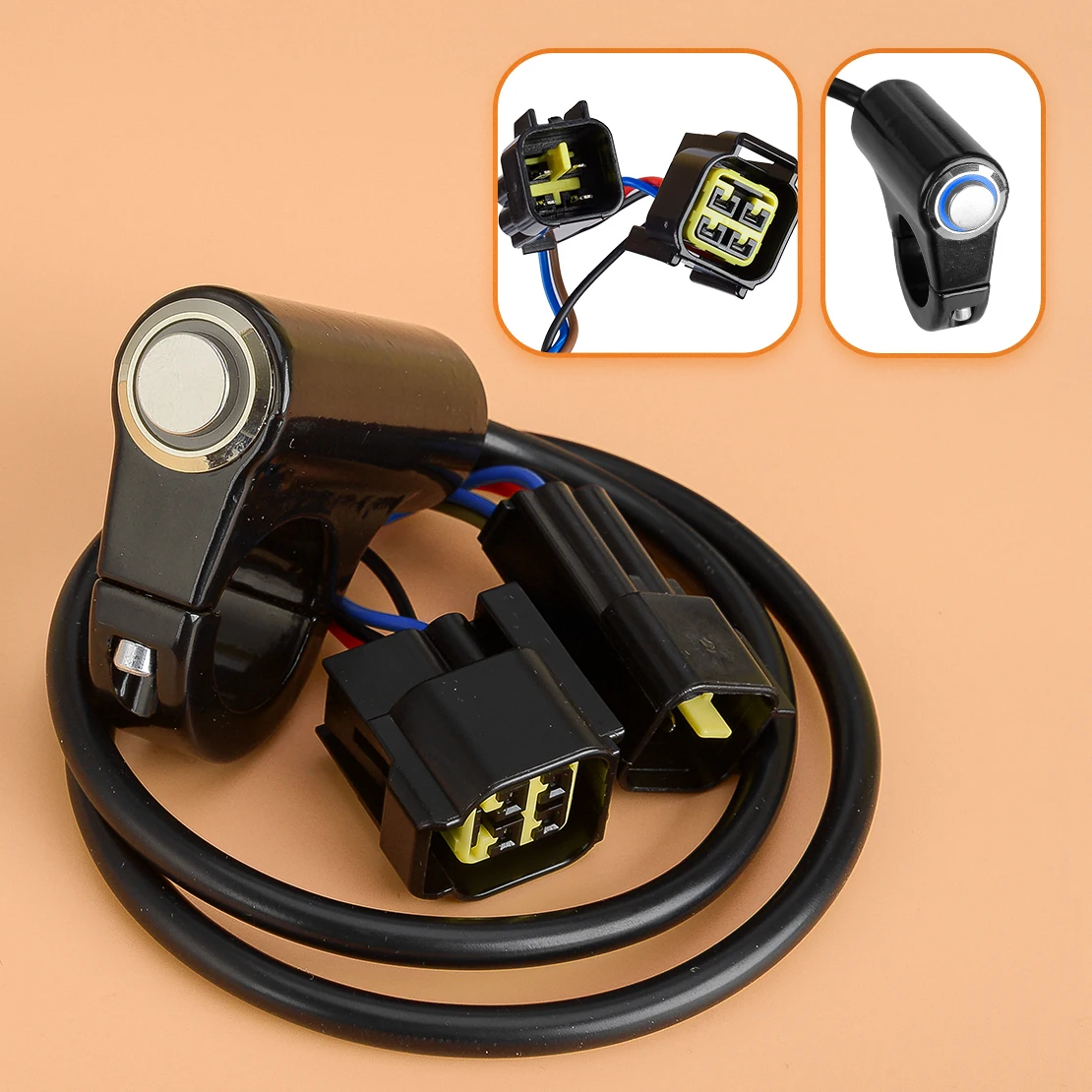 Motorcycle Headlight On/Off Switch 12V Fit For Sur-Ron Ultra Bee Off Road 2023