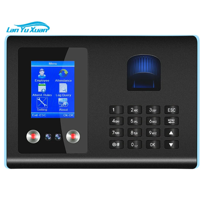 Biometric Face Recording  Face Fingerprint Time Attendance Time Recording FA01