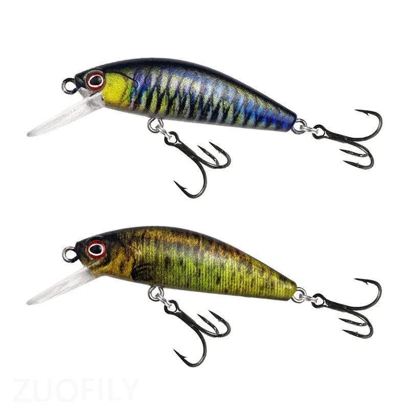 1 قطعة 6 سنتيمتر 11 جرام غرق أسماك الصيد إغراء طويل الصب المتذبذب cranbait الاصطناعي الطعم الثابت ل باس بايك سمك السلمون المرقط صيد السمك