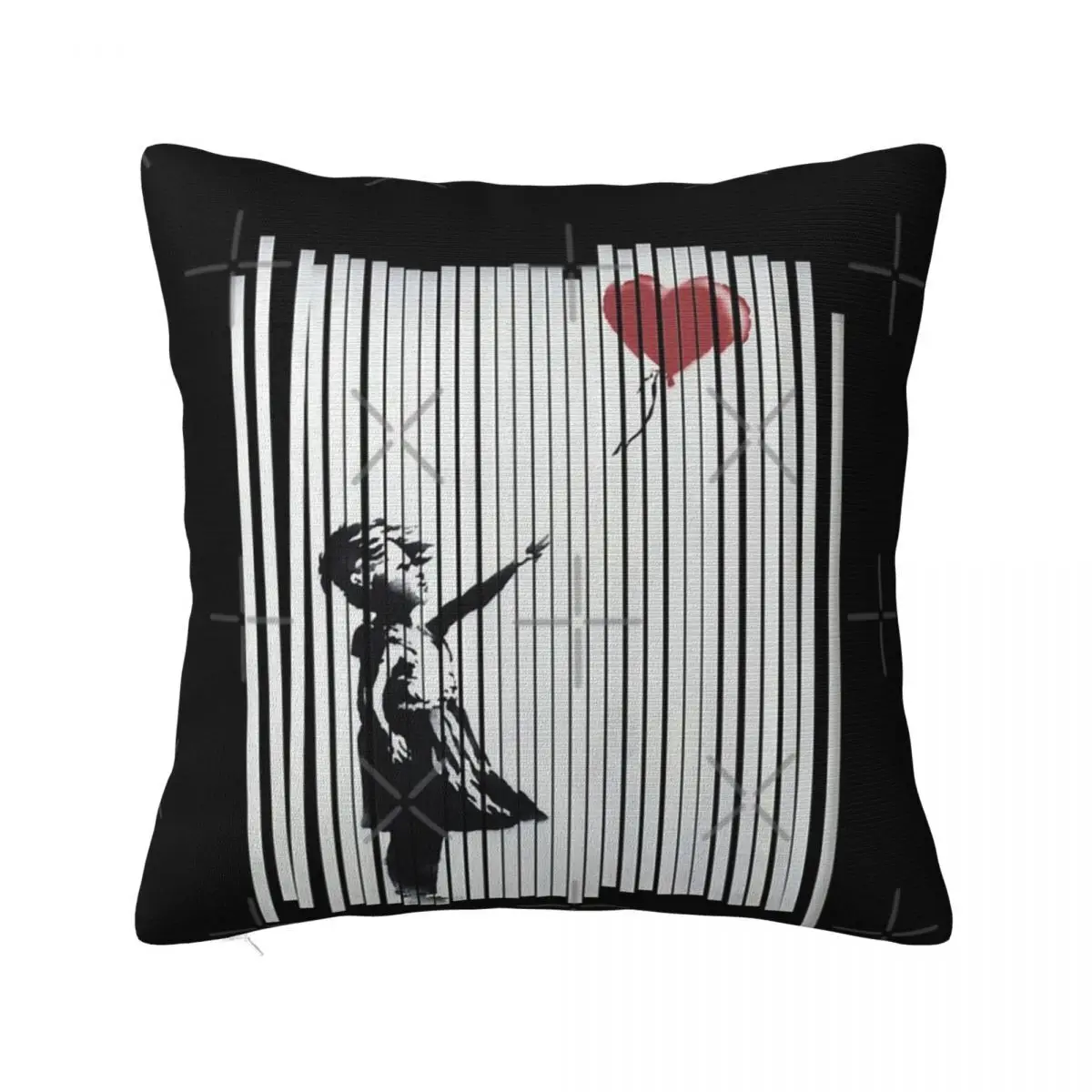 Hey I Fixed It Banksy Shredded Balloon Pillows Cushion Covers Pillow Covers Decorative Pillow Case Pillow Cover