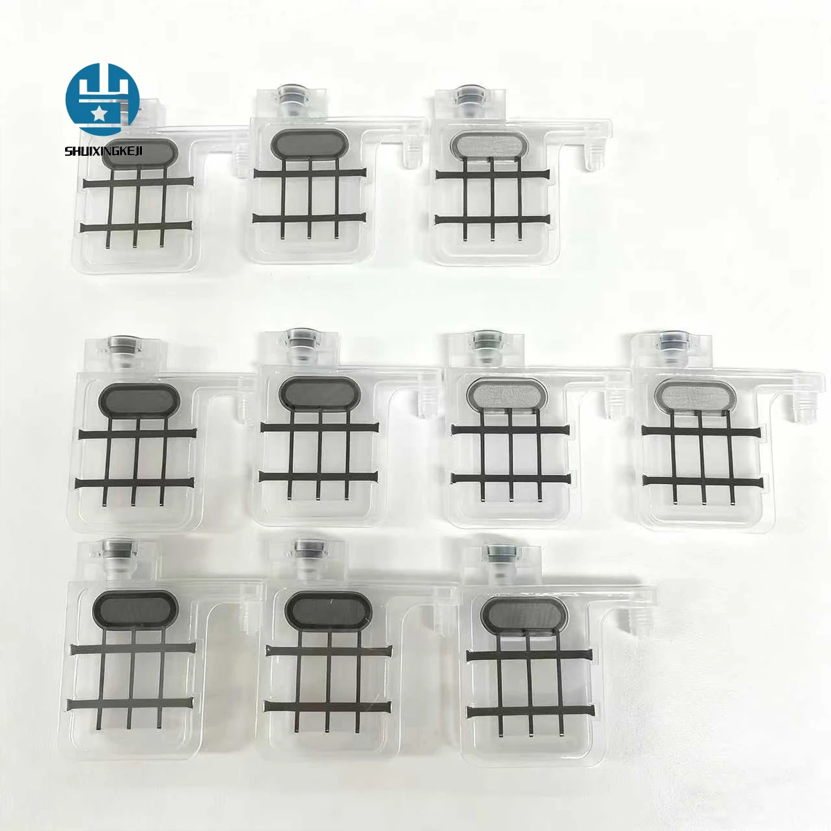 10PCS DX5 Ink Damper Transparent Dumper For Epson DX5 XP600 4720 i3200 5113 Printhead Print head Eco Solvent Printer Plotter