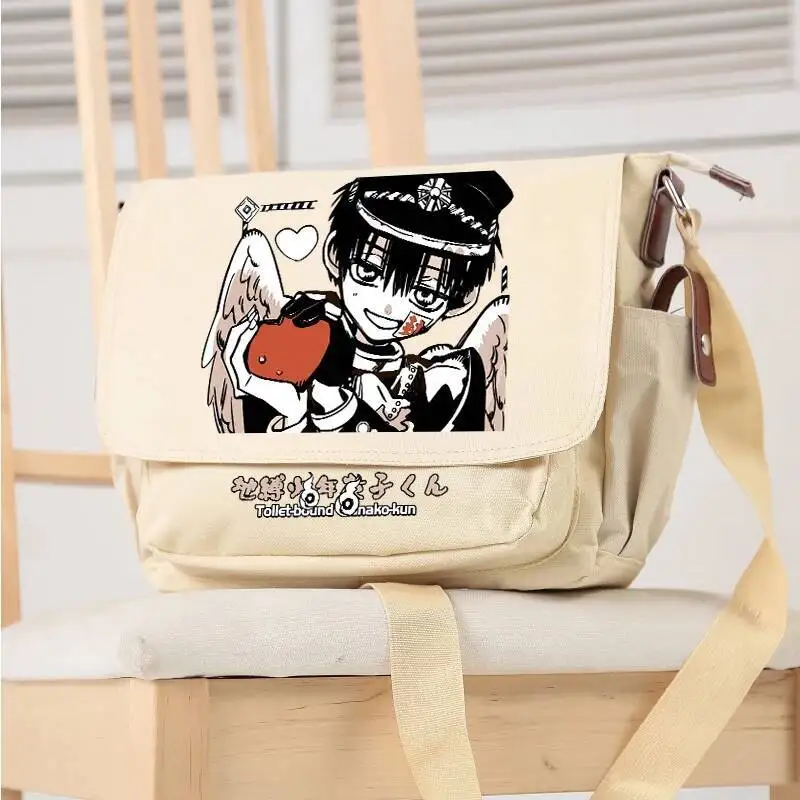 

Toilet-Bound Hanako-Kun Fashion Canvas Unisex Shoulder Cosplay Student Messenger Bag Itabag Gift