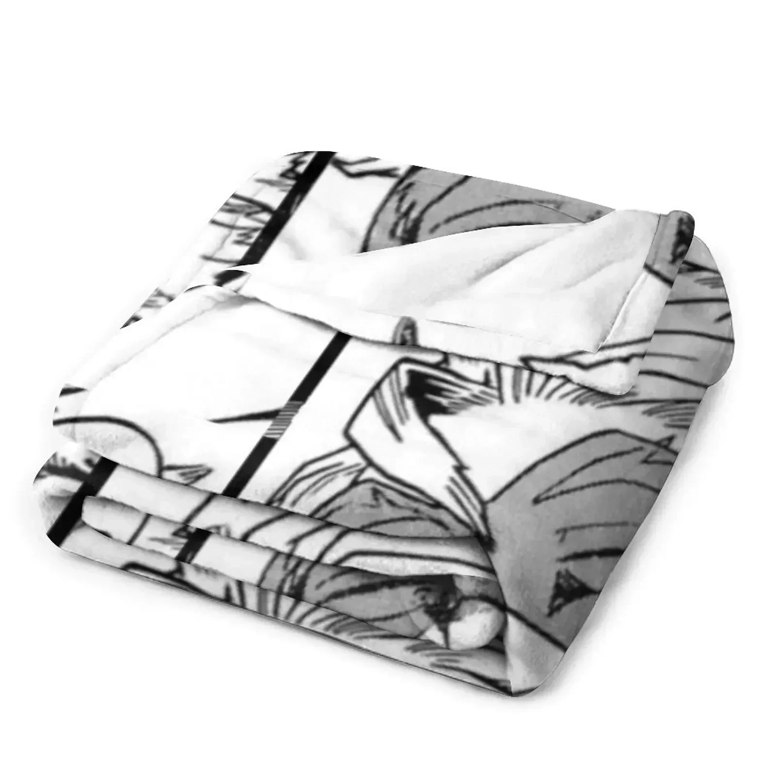Bnha Hawks Throw Blanket Thin Tourist Soft Beds Shaggy Plaid on the sofa cosplay anime Blankets - view 3