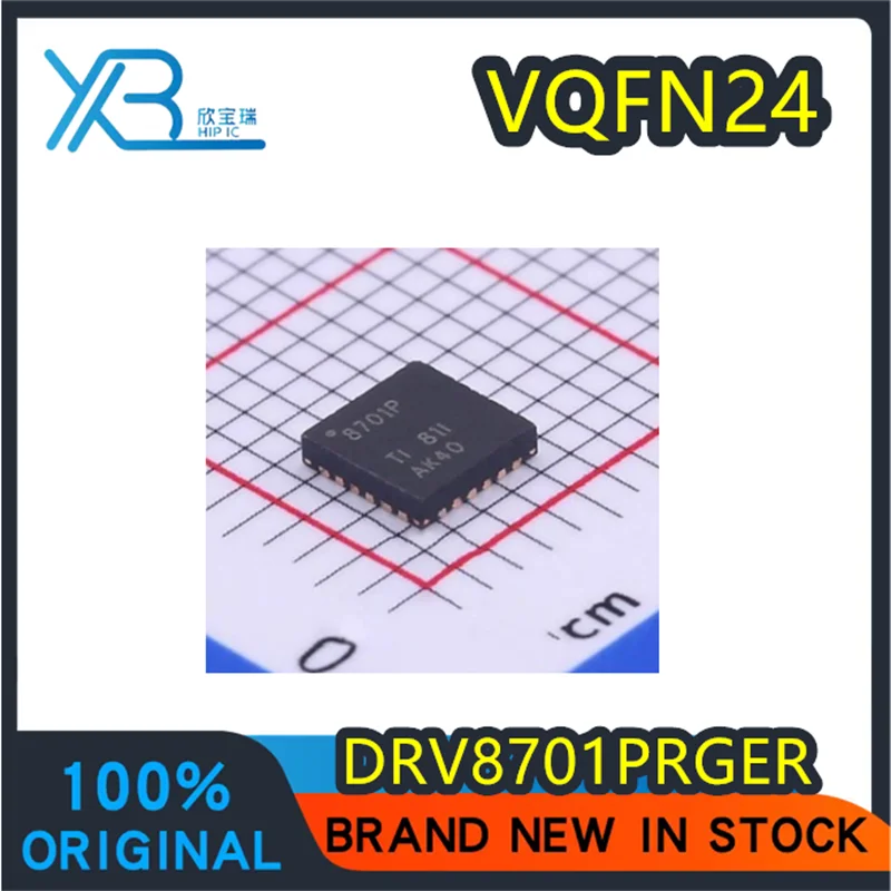 

(10/100 pieces) DRV8701PRGER DRV8701P Silkscreen 8701P VQFN-24 Brand new motor driver chip IC Fast delivery