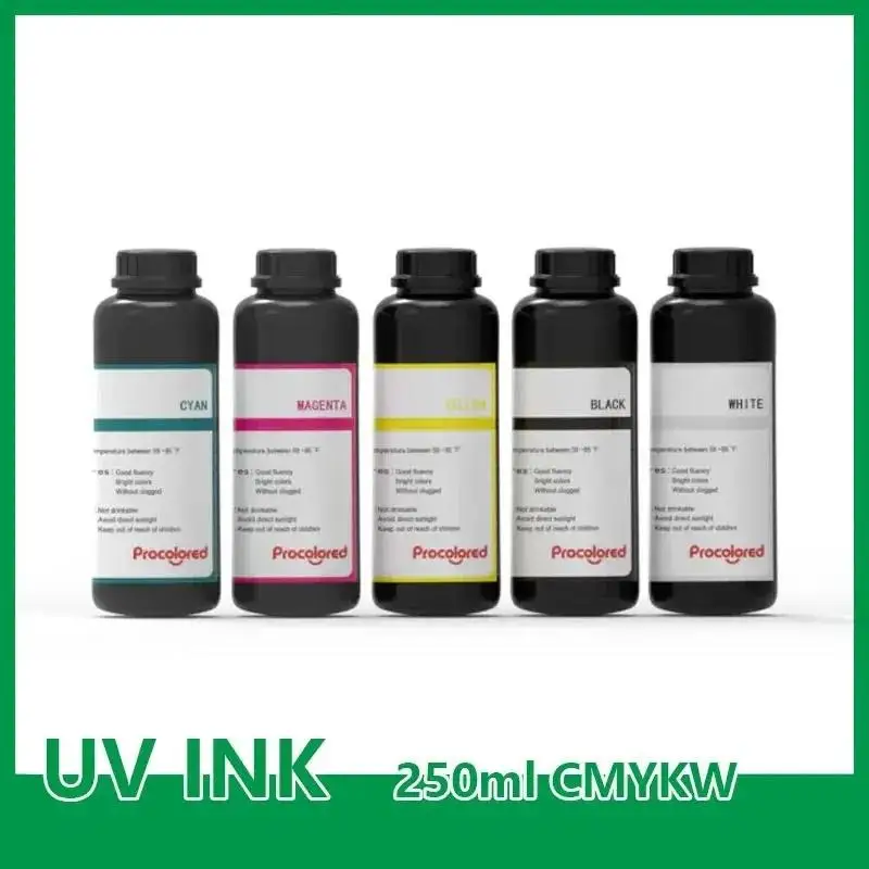 Top 250ML*5 UV Refill Ink For R1390 L800 UV Printer