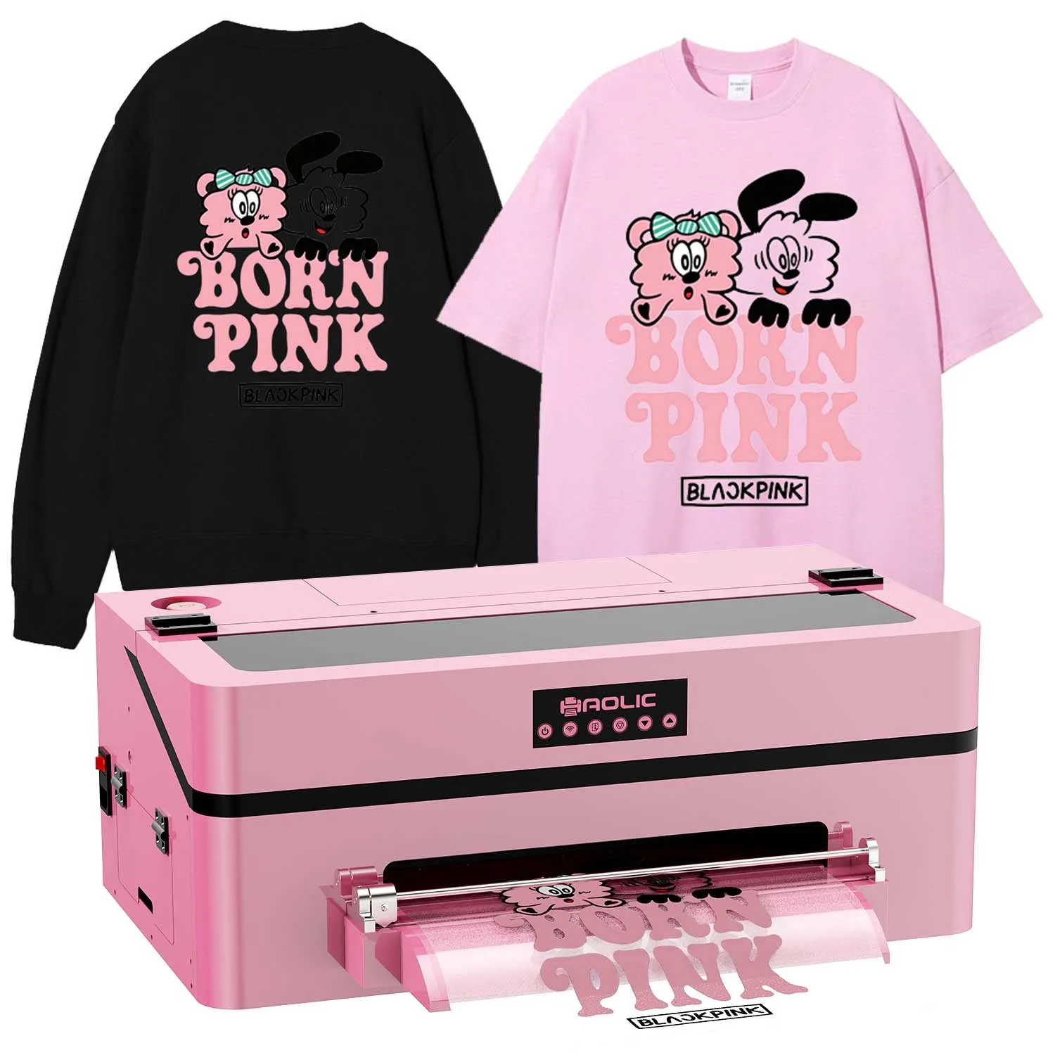 Mini Size Newest A3 DTF Printer Quality Certification KCMY-W Ink Transfer One Year Warranty For T-shirts Small Business