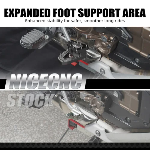 Imagen 2 del producto Para Honda 2020-2025 CRF1100L Africa Twin CRF1100L Adventure Sports palanca de freno extensión de Pedal CRF1000L Adventure Sports 2016-19