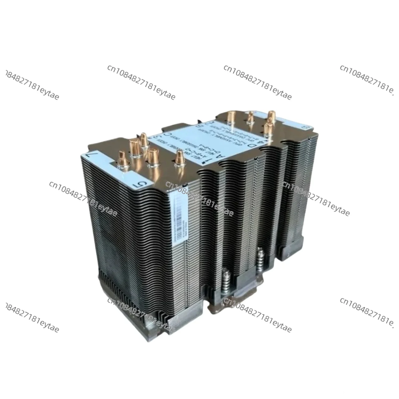 SXM2 GPU heat sink V100 P100 heat sink 10 copper tube heat dissipation height 11cm