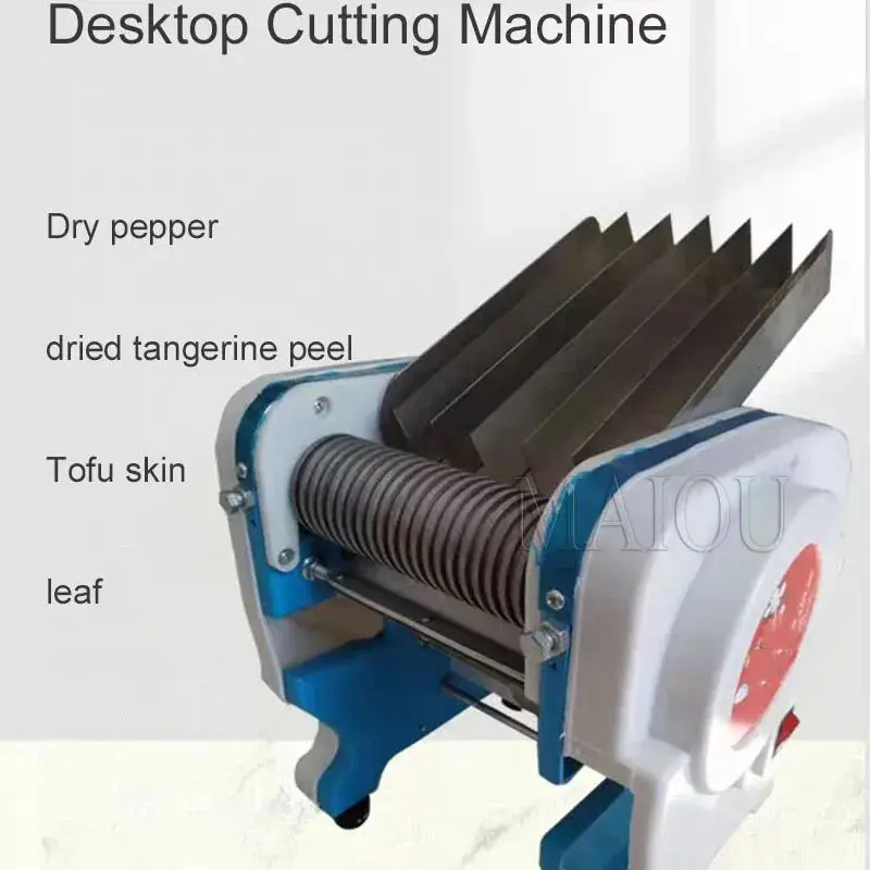 Dried Pepper Electric Kelp leaf Tea Cutter Cutting Slicer Machine Electric Tobacco Cutter Shredder