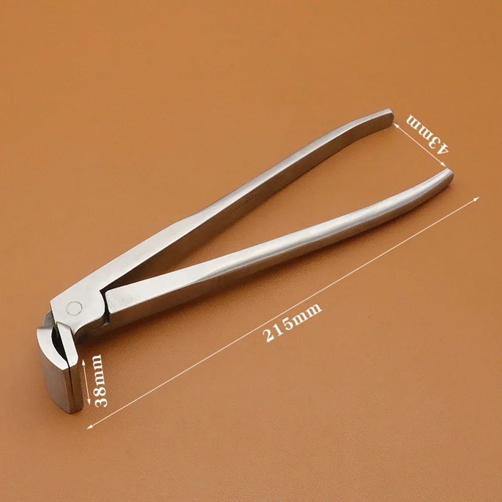 DIY Leather Tool Leather Bag Plier Forged Steel Good Toughness Long Life Quenching Heat Treatment DIY Leather Craft