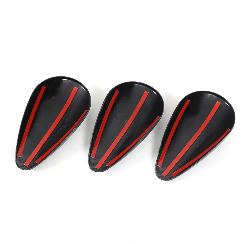 For Nissan 370Z 400Z 2009-2020 ABS carbon fiber car center console clock panel cover decorative sticker car accessories 5