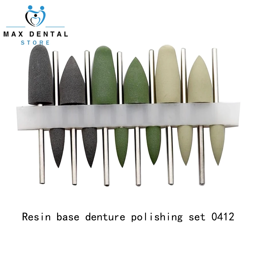 Dental Resin Base Hidden Denture Polishing Kits for Low Speed Contra Angle Handpiece Denspay Dentistry Tools