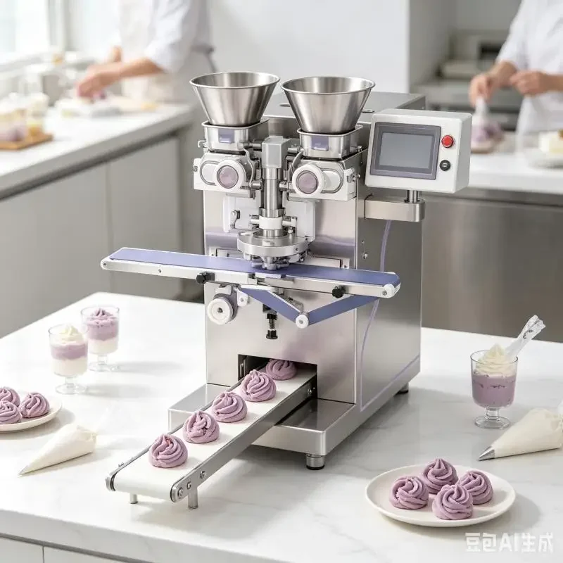 Customized Stuffing Encrusting Machine High Capacity Food Forming Machine Dumpling Bun Pastry Production