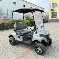 Nuovo Design frontale 4 6 posti 60/72V batteria al litio carrelli da Golf fuoristrada Buggy da caccia miglior carrello da Golf per auto a spinta elettrica da 5000W