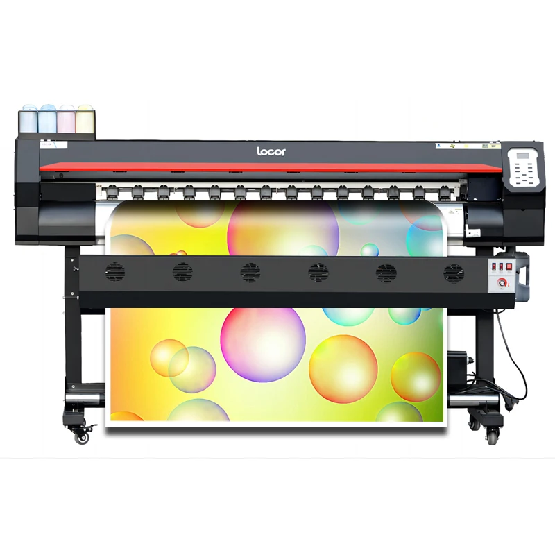 Locor 1.6m Easyjet 1601 Single Head Banner Digital Printing Machine CMYK canvas printers for sale