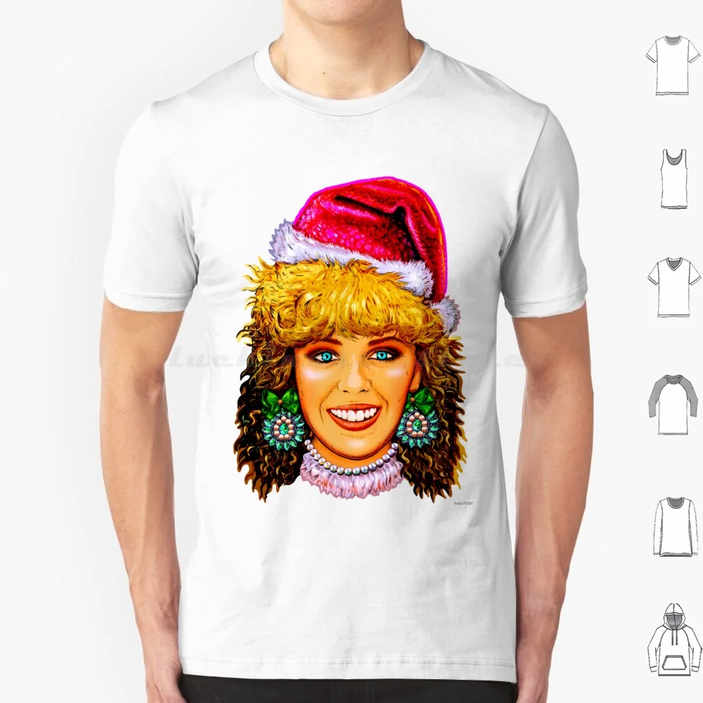 Xmas Kylie T Shirt 6xl Cotton Cool Tee Christmas Kylie Kylie Minogue Xmas Kylie Santa Cute Kawaii Pride Holidays Australia Pop