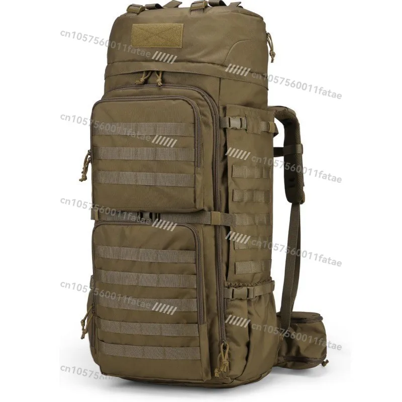 Mountaineering Recreational Tactical Large Capacity Backpack, Men's and Women's Commuter Outdoor