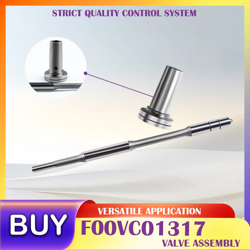 Fuel Injector Valve Assembly F00VC01317 Fit 0445110230 0986435124 0445110150 Diesel Engine Injection Pressure Management.LJ1230