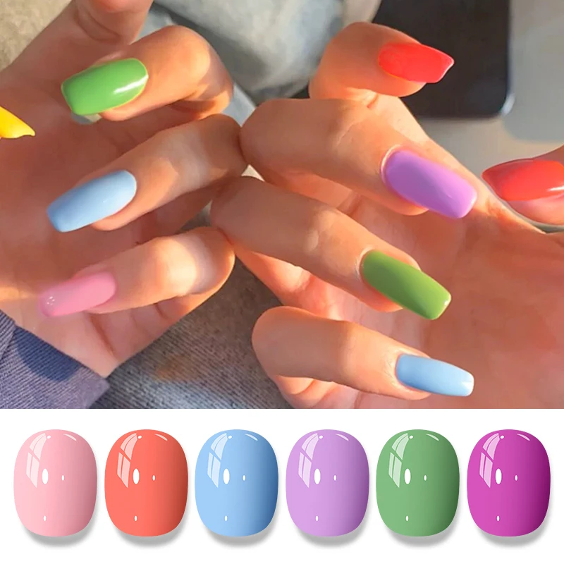 8 مللي يجتمع عبر النبيذ الأحمر غطاء أسود الزجاج طلاء الأظافر Nowipe أعلى نقع قبالة الأشعة فوق البنفسجية LED مسمار ورنيش بريق اللون ملصقات الأظافر البولندية #4