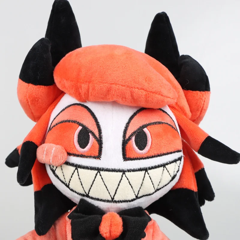 30CM Alastor 봉제 인형 Hazbined Hotels 부드러운 동물 인형 인형 귀여운 Plushie Figure Toys 어린이를위한 지옥 어린이 크리스마스 선물