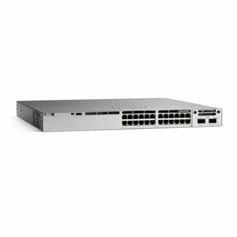 Hot sales Brand New C9300-24P-E C9300-24P-A 24-Port poe Ethernet Network Essentials Switch