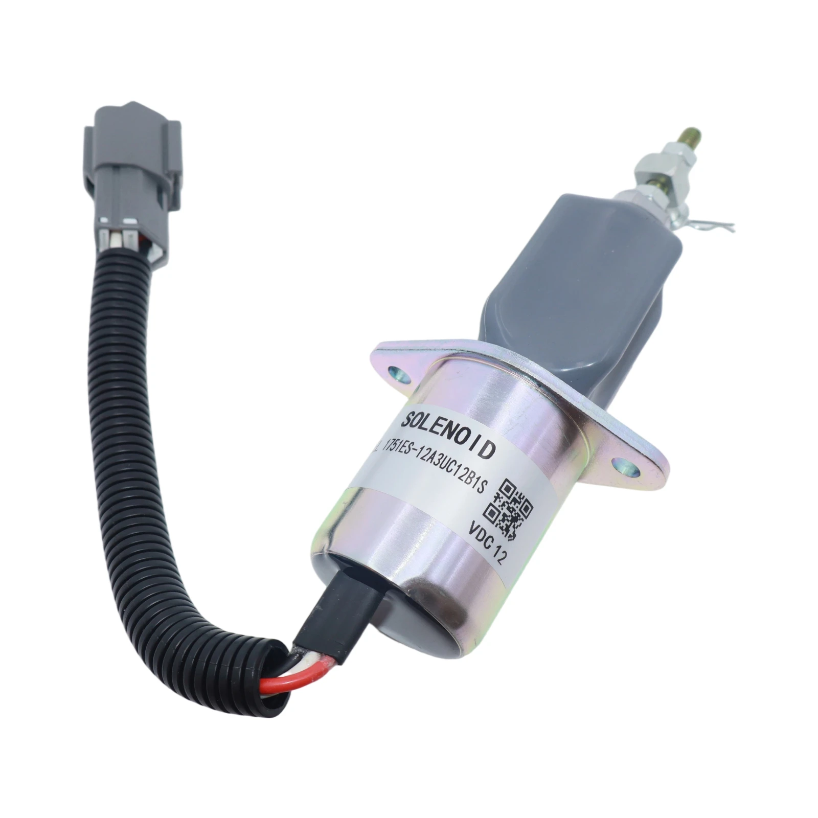 129953-77811 12V Solenoid valve For Yanmar 4TNE94 4TNE94L 4TNV98 Engine Hyundai R60-5 R210-5 Volvo EC55 ECR88 Bobcat S150 S160