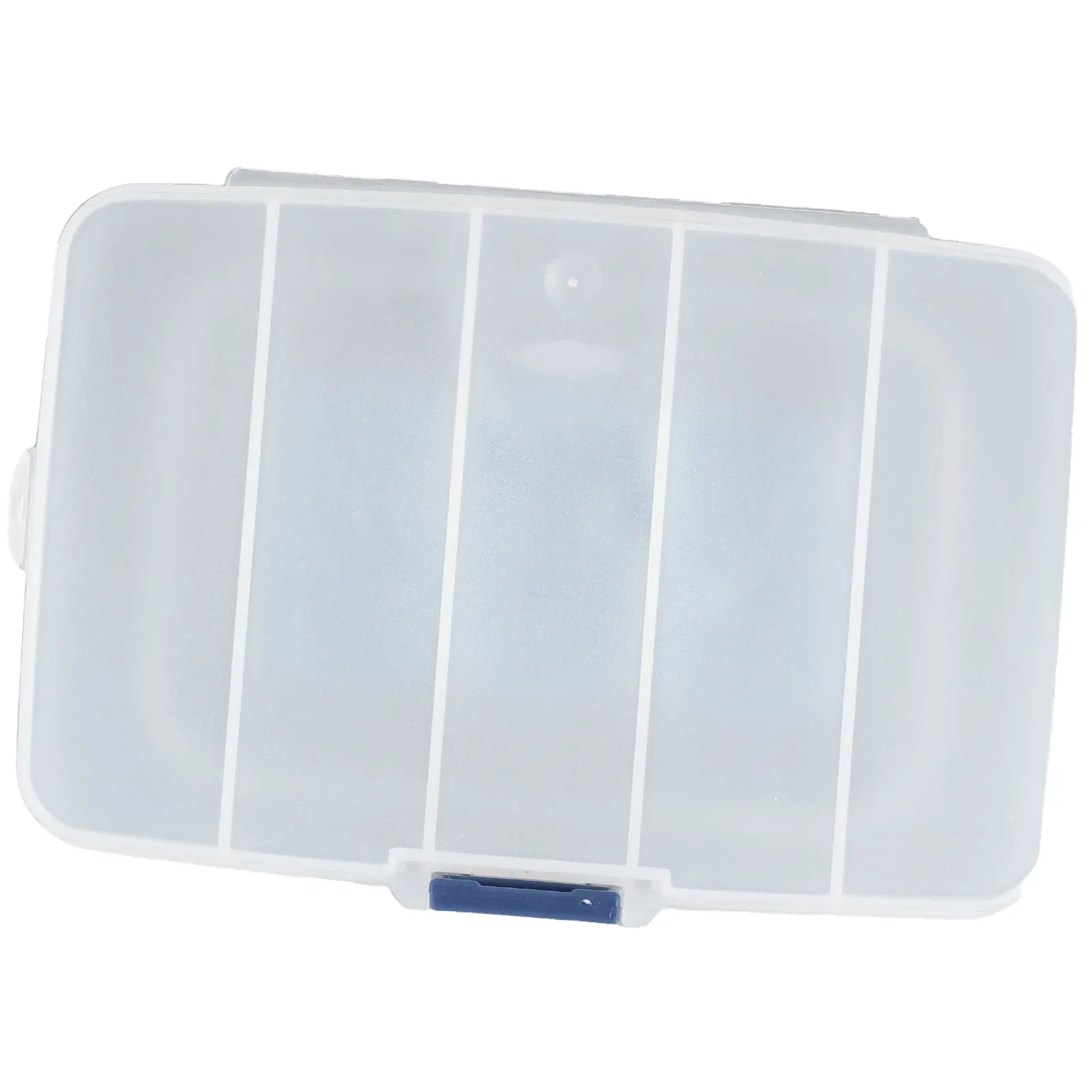 Compact Plastic Tool Screws IC Storage Box, Transparent Craft Organizer, Small Part Container Case, Convenient Hook Design