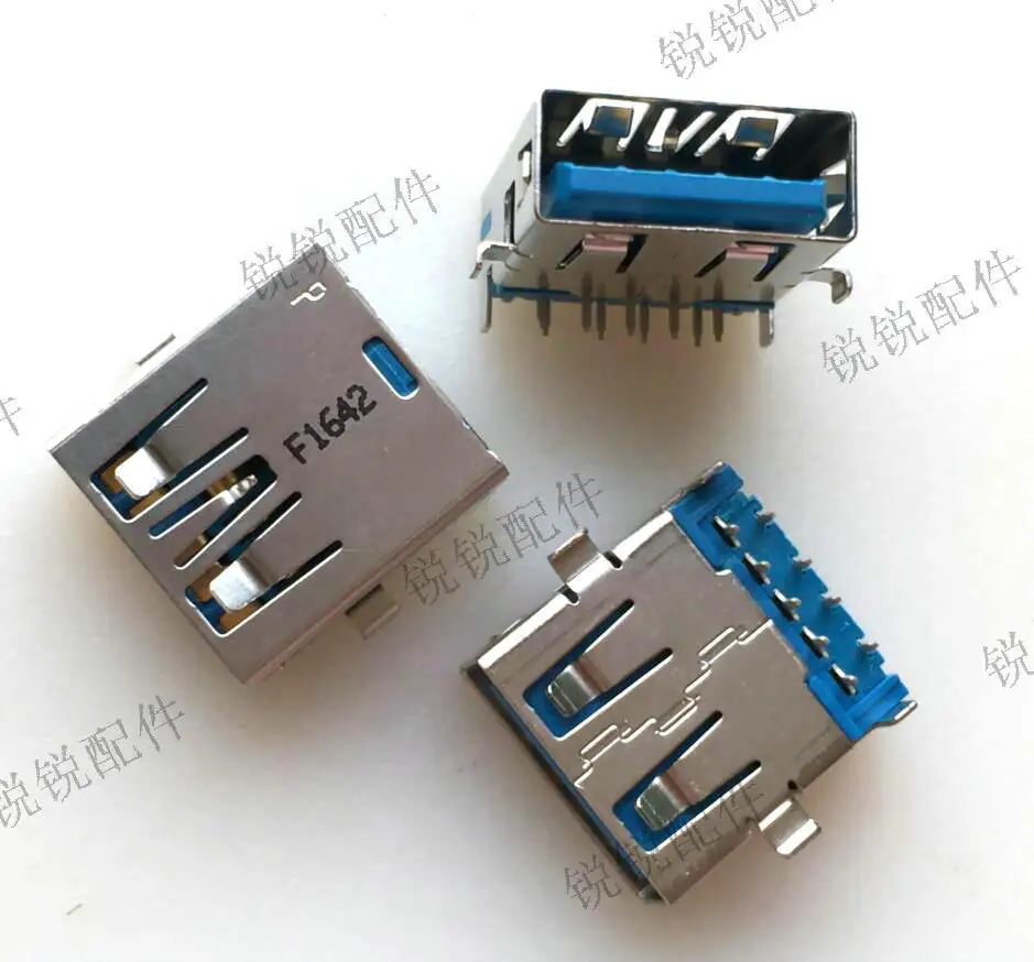 For Lenovo, notebook, computer USB 3.0 interface USB socket 9P direct plug USB female seat, connector