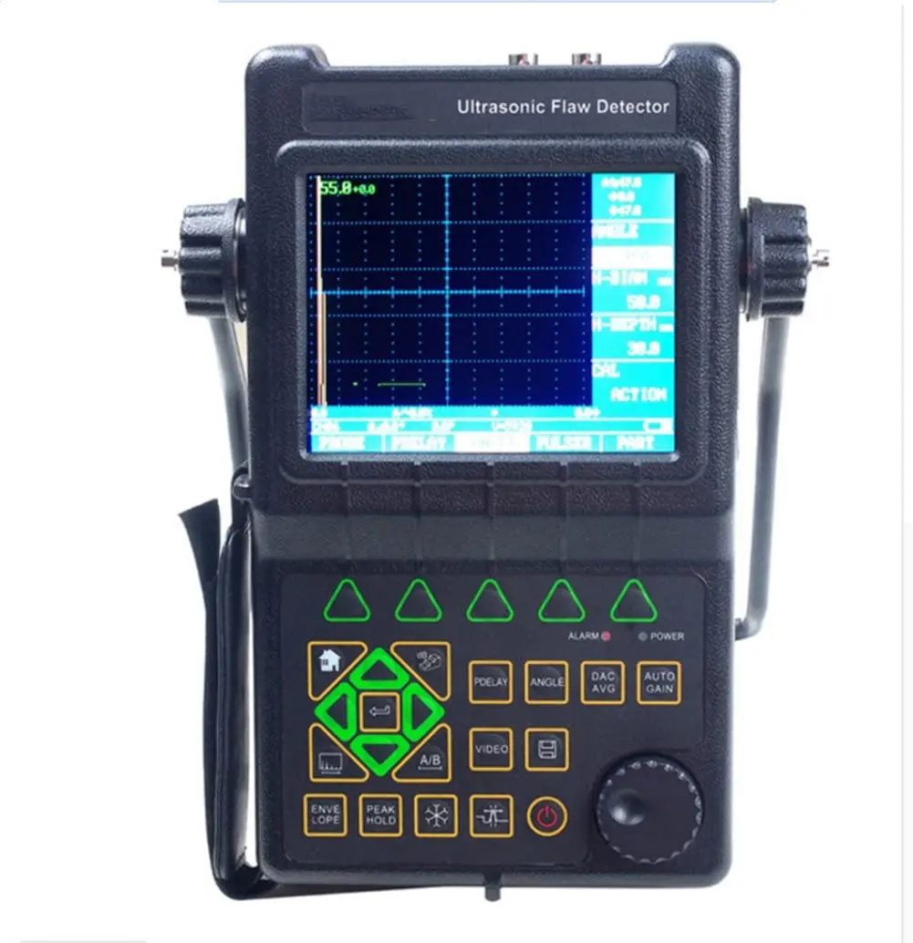 0~6000mm Portable defectoscope tester MFD620C Digital Ultrasonic Flaw Detector