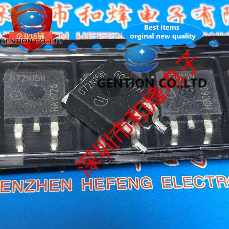 

10 шт. 072N15N IPB072N15N3G TO-263 150V 100A в наличии 100% новый и оригинальный