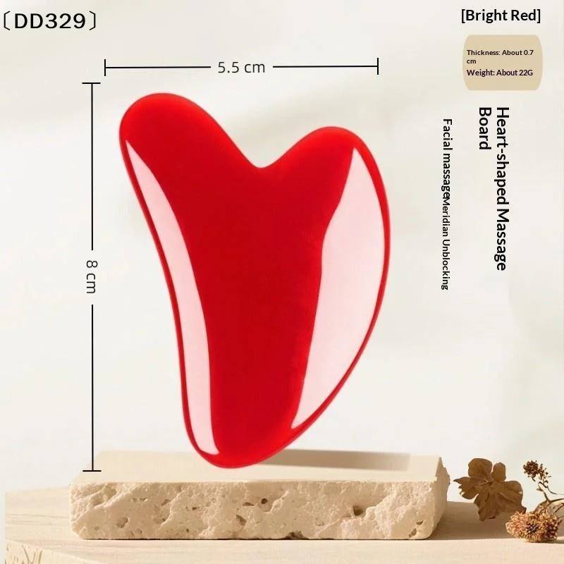 Natural Ox Horn Gua Sha Massage Tool Set Skin Lifting Effect Smooth Edges For Daily Skincare Whole Body Massage〔DD329〕