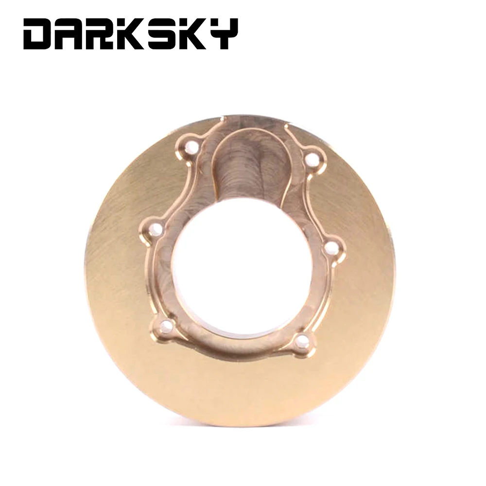 DARKSKY Contrappesi in ottone con peso 538 g per Crossrc 1/6 EMO XX, EMO XXL Modello telecomandato Accessori per auto da arrampicata