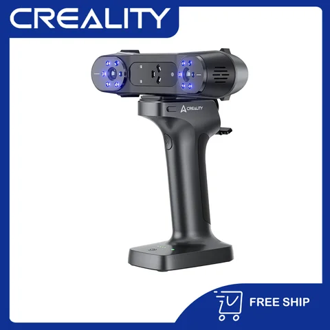 휴대용 무선 하이브리드 블루 레이저 Creality CR-Scan Raptor-X 3D 스캐너 – NIR 스캐닝, 60fps 속도